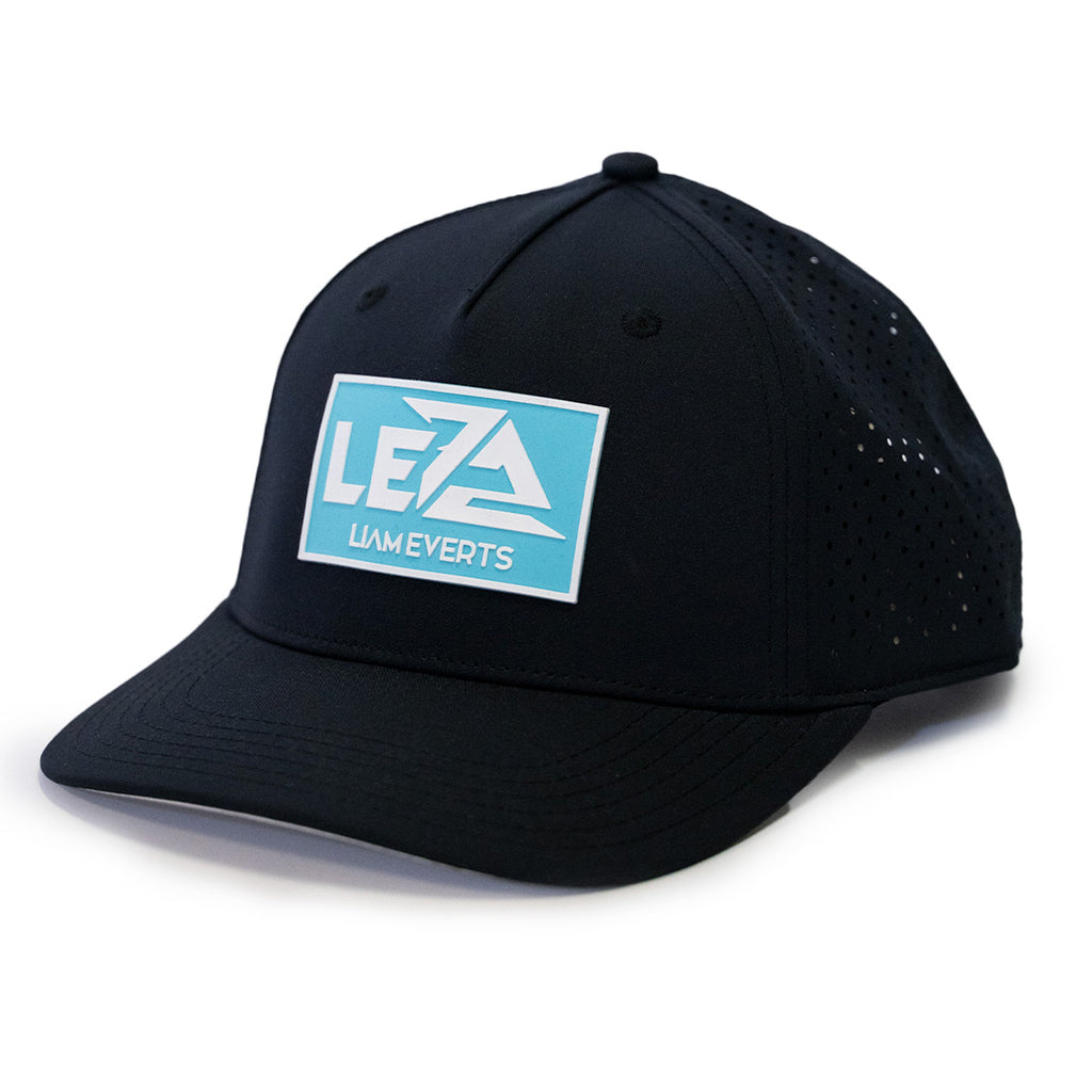 LE72  - Cap - Black - Blue 3D logo